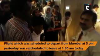 Passengers stage protest at Mumbai airport after Air India flight delays by 10 hours