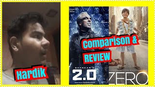 2.0 Vs Zero Trailer Comparison And Review By Hardik Jhawar