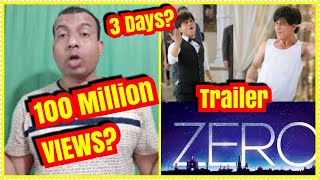 Will Zero Trailer Become 1st Indian Trailer To Get 100 Million Views In 3 Days