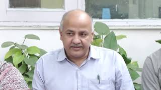 Senior AAP Leader Manish Sisodia Gives Briefing saying that BJP deleted 10 lakh Voters from the List