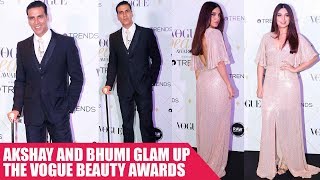 Akshay Kumar and Bhumi Pednekar Glam Up The Vogue Beauty Awards