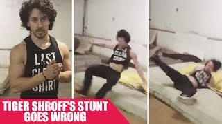 Tiger Shroff's STUNT Goes Wrong