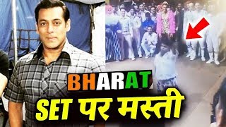 Dwarf Actor DANCES On The Sets Of Salman Khan's BHARAT - Watch Video