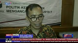 Y Publica: Elektabilitas Jokowi-Ma'ruf Masih di Atas Prabowo-Sandi