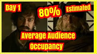 Thugs Of Hindostan Audience Occupancy Day 1 Estimated