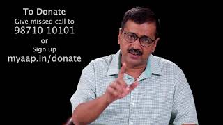 Donate Aam Aadmi Party For Better Future