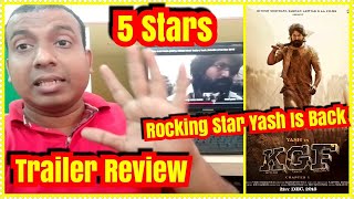 KGF Trailer Review l Rocking Star YASH Is Back With Bang