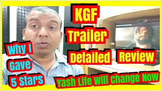KGF Trailer Detailed Review l Why I Gave 5 Stars?