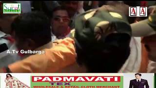 Gulbarga BJP Protest Against Celebration Tipu Jayanti A.Tv News 9-11-2018