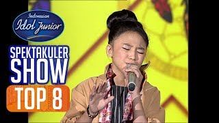 ANNETH - MATAHARIKU (Agnez Mo) - TOP 8 - Indonesian Idol Junior 2018