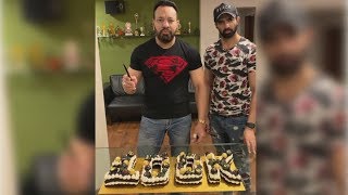 Salman Khans Bodyguard Shera with Son Tiger Celebrating 100K Follower on Instagram