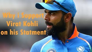 Support for Virat Kohli
