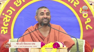 Live Satsang Chhavani Sardhar 2018 Day 6 AM ( સત્સંગ છાવણી સરધાર - ૨૦૧8 )