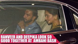Ranveer Singh and Deepika Padukone Look So Good Together At Ambani Bash