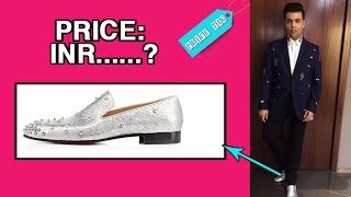 #PriceTag: The Cost Of KJo’s Shimmery Shoes Can Leave Anyone Blinded