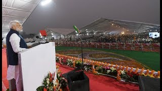 PM Modi's speech at the laying of the foundation stones of various development projects in Varanasi