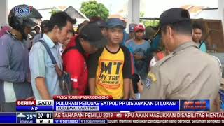 Puluhan Satpol PP Jaga Jalan Kapasari Surabaya dari PKL