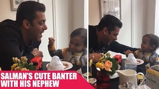 Salman Khan's Cute Banter With His Nephew Ahil