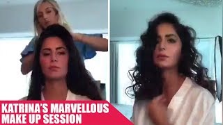 Katrina Kaif's Marvellous Make Up Session
