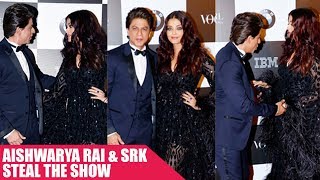 Aishwarya Rai and Shah Rukh Khan Set The Red Carpet On Fire At Vogue Women Of The Year Awards