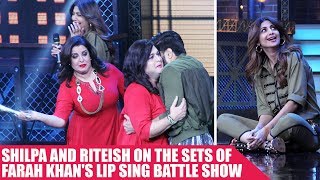 Shilpa and Riteish Set The Stage On Fire At Farah Khan's Lip Sing Battle Show