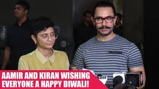 Aamir Khan and Kiran Rao wish everyone a Happy Diwali