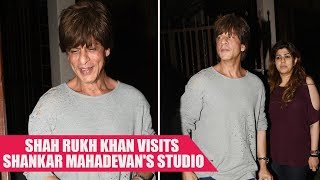 Shahrukh Khan SPOTTED At Recording Studio