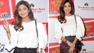 Shilpa Shetty At Announcement Of The Mumbai Fest 2017