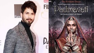 Shahid Kapoor Speaks Up On Padmavati Controversy At Filmfare Awards 2017 Red Carpet