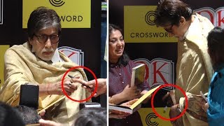 OMG! Amitabh Bachchan Keeps A Fan's Pen After Giving His Autograph