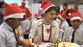 Jacqueline Fernandez Celebrates Christmas With The NGO Kids!
