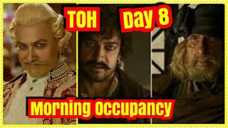 Thugs Of Hindostan Audience Occupancy Day 8 Morning Shows
