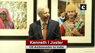 US Ambassador to India Kenneth I Juster inaugurates "Reflections of India" exhibition