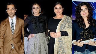 UNCUT - Vidya Balan, Rajkummar Rao, Meher Vij At Bollywood Film Journalist Awards 2018
