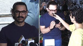 Aamir Khan Celebrates 53rd Birthday With Press Conference | Bollywood Bubble