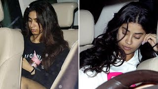 Janhvi Kapoor And Khushi Kapoor Dine With Sister Anshula Kapoor At Her Residence