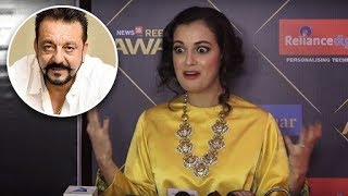 Dia Mirza Comments On Sanjay Dutt Biopic Title | Bollywood Bubble