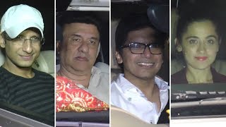 Celebs At Special Screening Of Hichki - Sharman Joshi, Anu Malik, Shaan