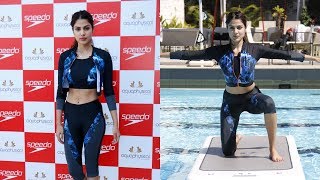 Rhea Chakraborty At Launch Of Speedo And Aquaphysical's H20 Active Collection | Bollywood Bubble