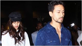 Tiger Shroff And Disha Patani Return To The City After Baaghi 2 Promotions | Bollywood Bubble