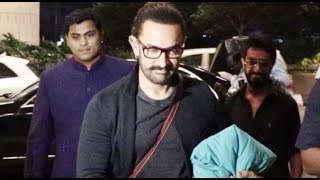 Aamir Khan SPOTTED at Mumbai Airport