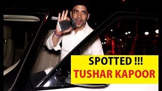 Tushar Kapoor SPOTTED At Restaurant In Mumbai