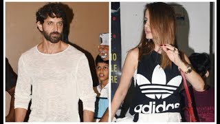 Hrithik Roshan SPOTTED With Sussanne Khan At PVR Juhu
