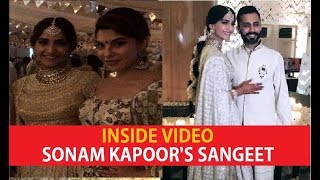Inside Video Of Sonam Kapoor's Sangeet Ceremony
