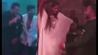 Salman Khan Dancing With Sonam Kapoor & Anand Ahuja | Sonam Kapoor Wedding Reception
