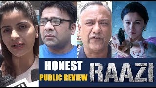 RAAZI Honest First Day First Show Reactions | Public Review