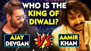 Who Is The KING OF DIWALI? | Ajay Devgn Or Aamir Khan
