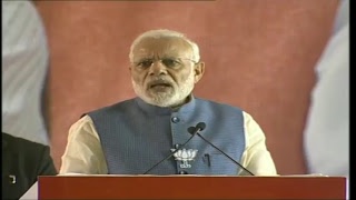 PM Shri Narendra Modi addresses public meeting in Gwalior, Madhya Pradesh