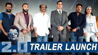 2.0 Trailer Launch | Rajinikanth | Akshay Kumar | Amy Jackson | Shankar | AR Rahman
