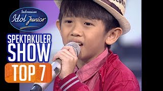 LAWRENCE - TALKING TO THE MOON (Bruno Mars) - TOP 7 - Indonesian Idol Junior 2018